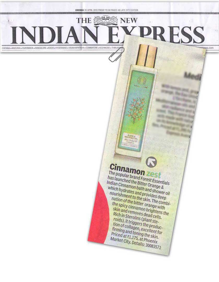 the new indian express 26 april a large