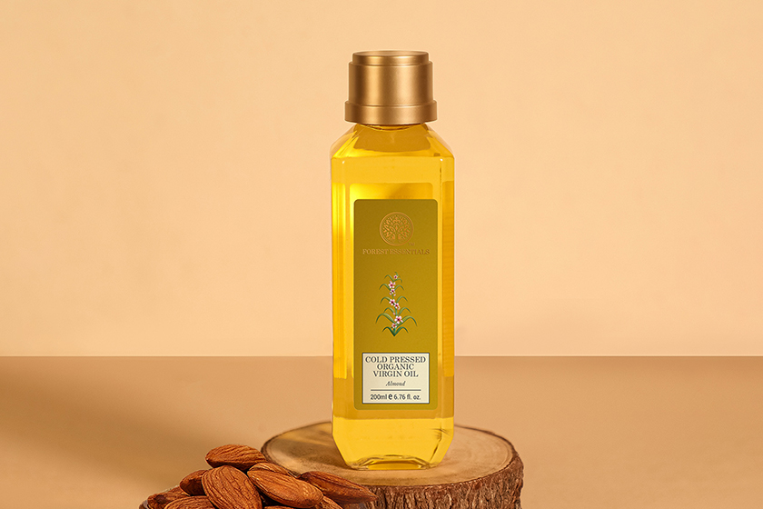 Forest Essentials Organic Cold Pressed Virgin Oil Almond