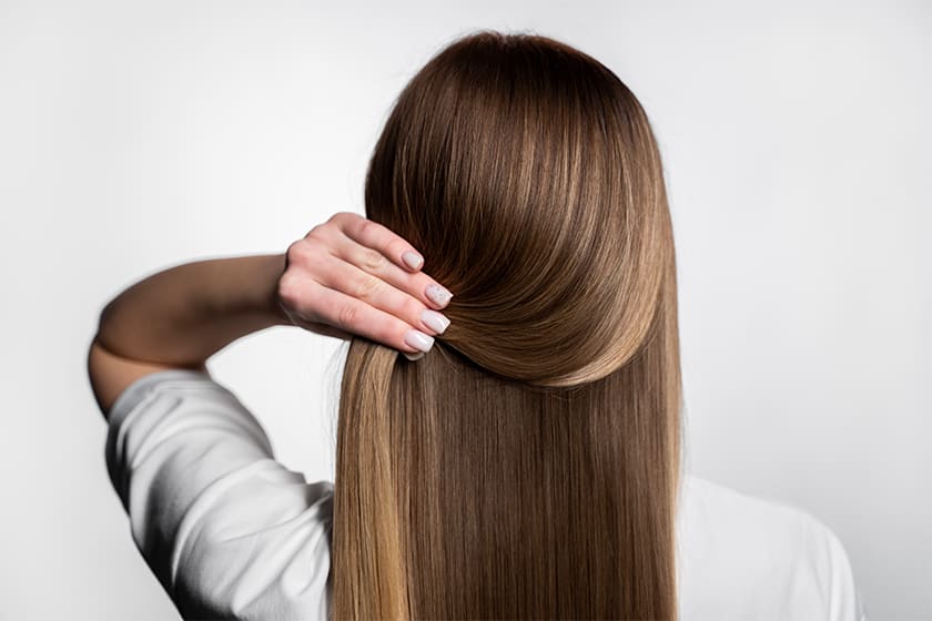 1  Girl With Nourished Hair