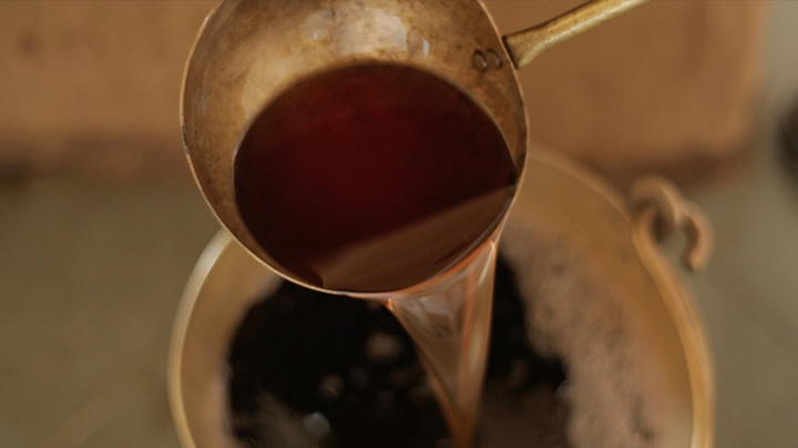 Hair Products Prepared in Copper Vessels